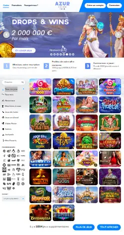 l'application et interface RockStar Casino