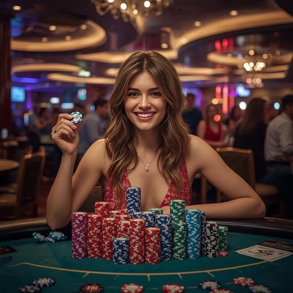 bonus dans les mains de l'homme au casino ROCKSTAR CASINO